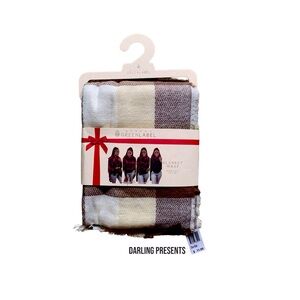 QUAGGA GREENLABEL BUFFALO BLANKET WRAP SCARF UNISEX COLOR TPC SIZE 52 X 52